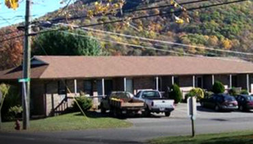 Jefferson Square apartment complex in western North Carolina